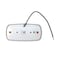 Truck-Lite Signal-Stat, Permastat, Incandescent, Yellow Rectangular, 2 Bulb, Marker Clearance Light, P2,  1211A-3 - alternate 1